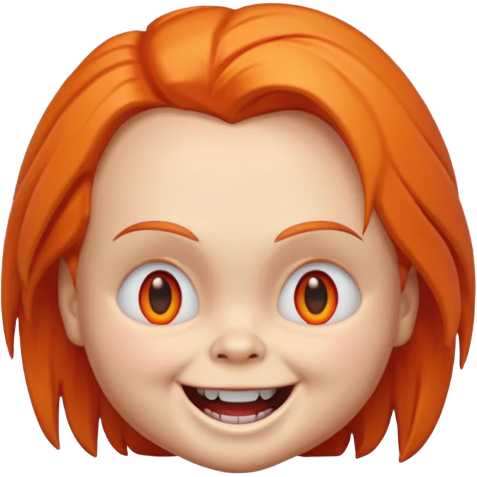 Un emojin de chuky emoji