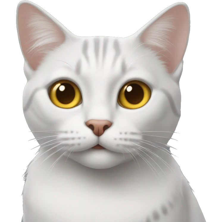 el hareketi çeken kedi emoji