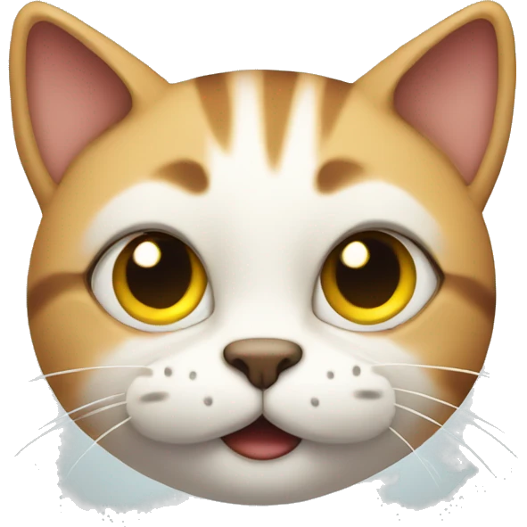 cat face with squinting eyes emoji