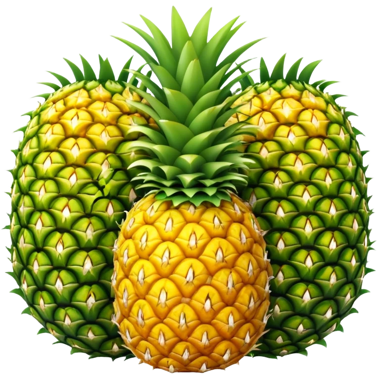 Upside down pineapple emoji