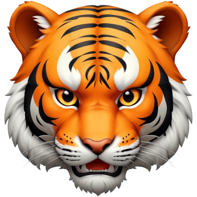 angry tiger emoji