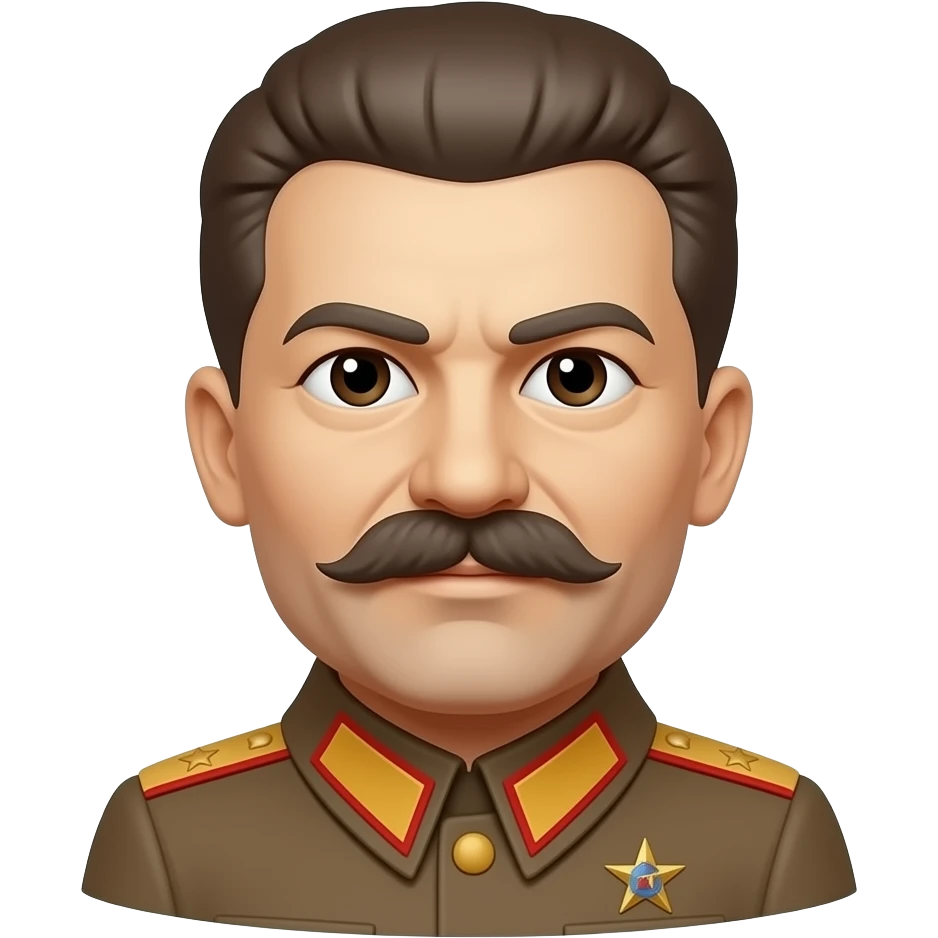 Staline en emoji réaliste emoji