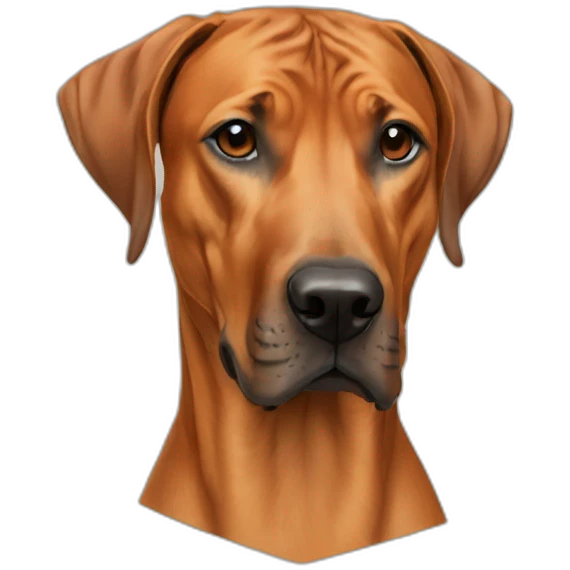 Rhodesian Ridgeback emoji