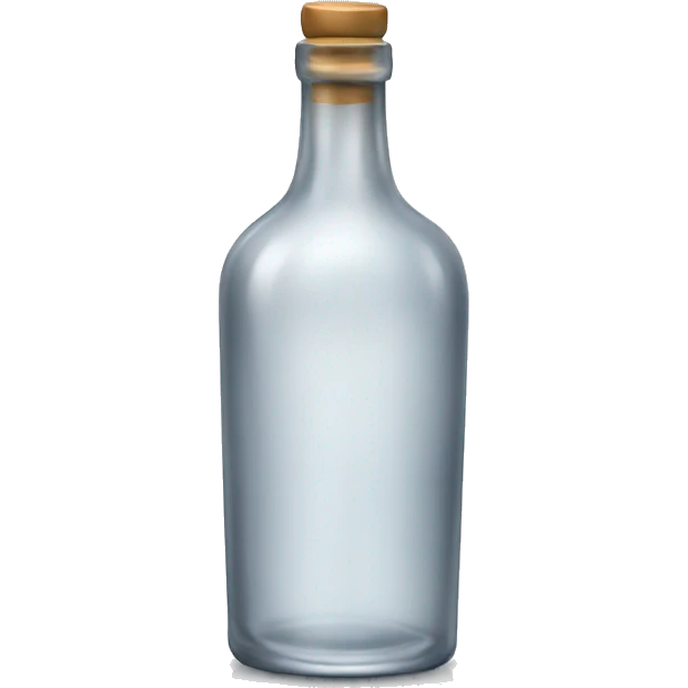 Vodka bottle  emoji