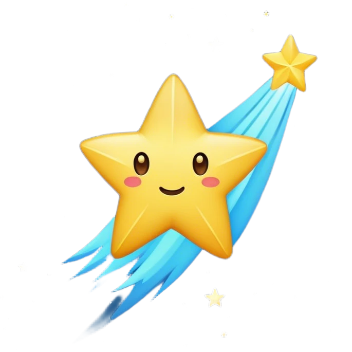 Shotting star emoji