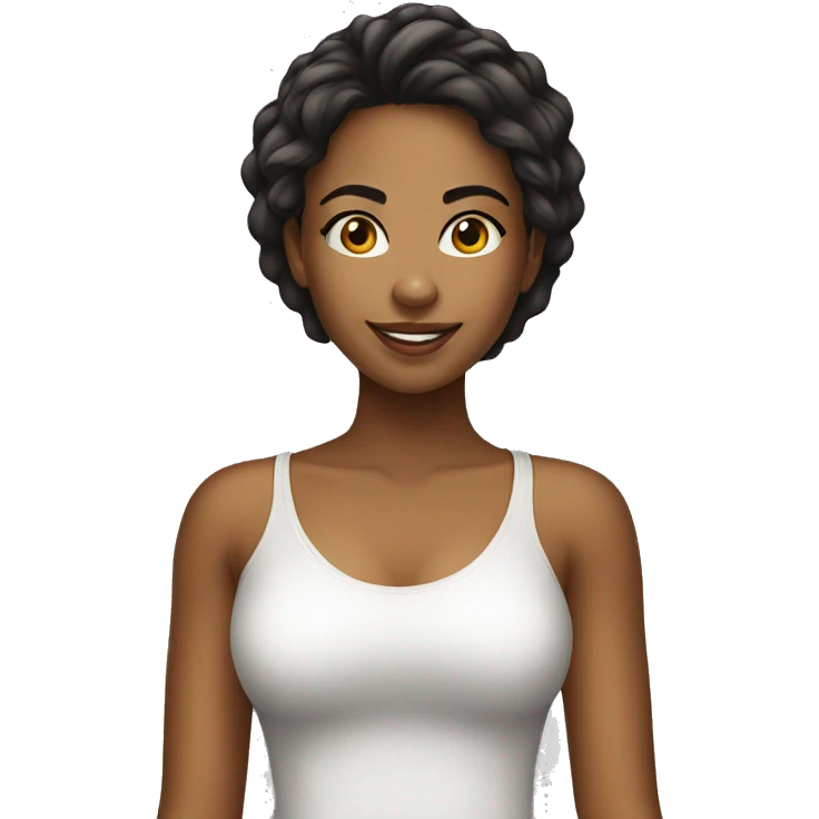 Brazilian young pretty women  emoji