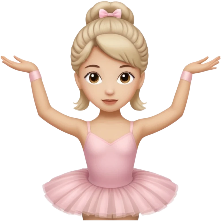 coque cabelo ballet emoji