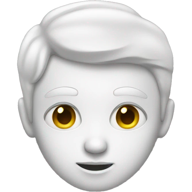 WHITE FACE emoji