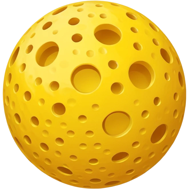 Pickleball ball emoji