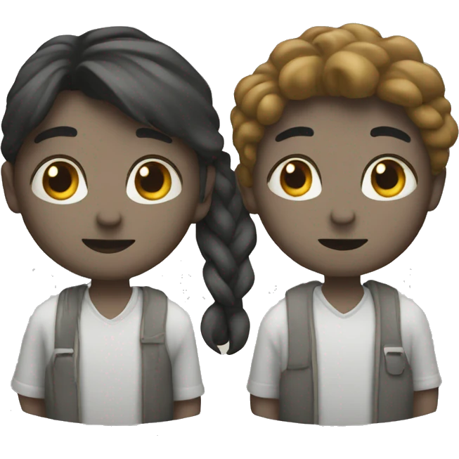 Two persons a emoji