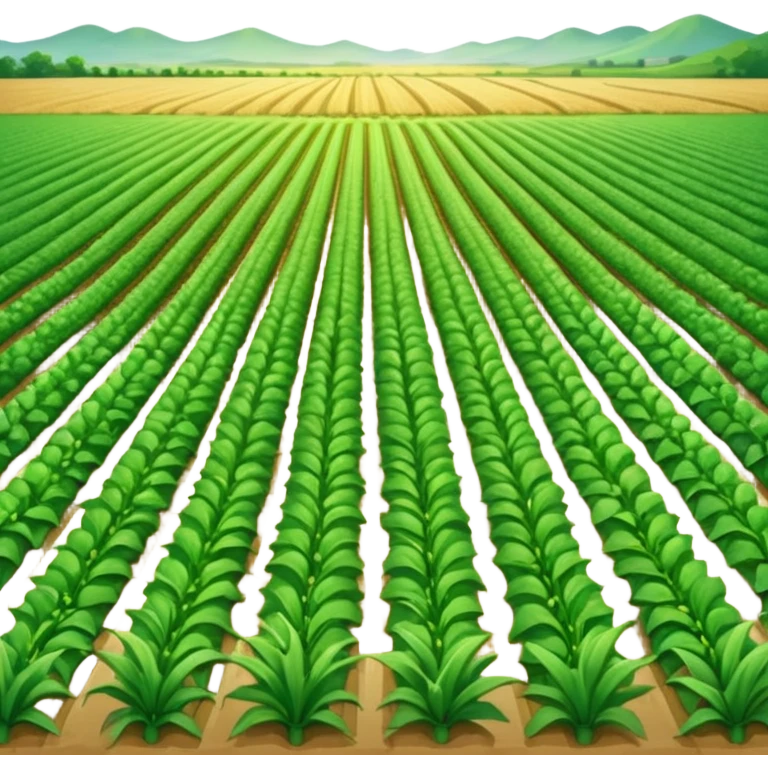 Crop field emoji
