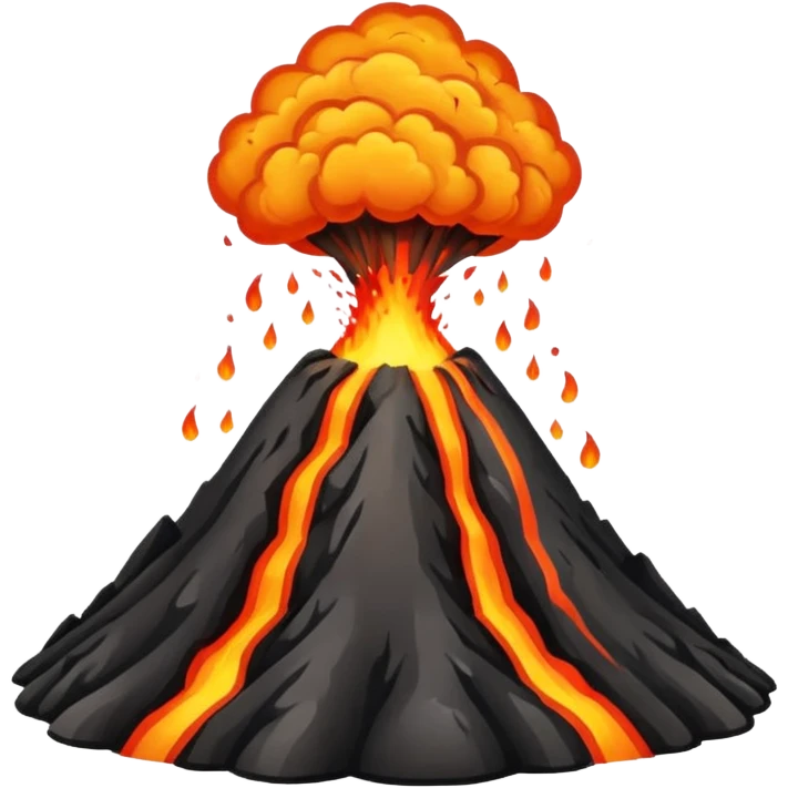 volacano emoji