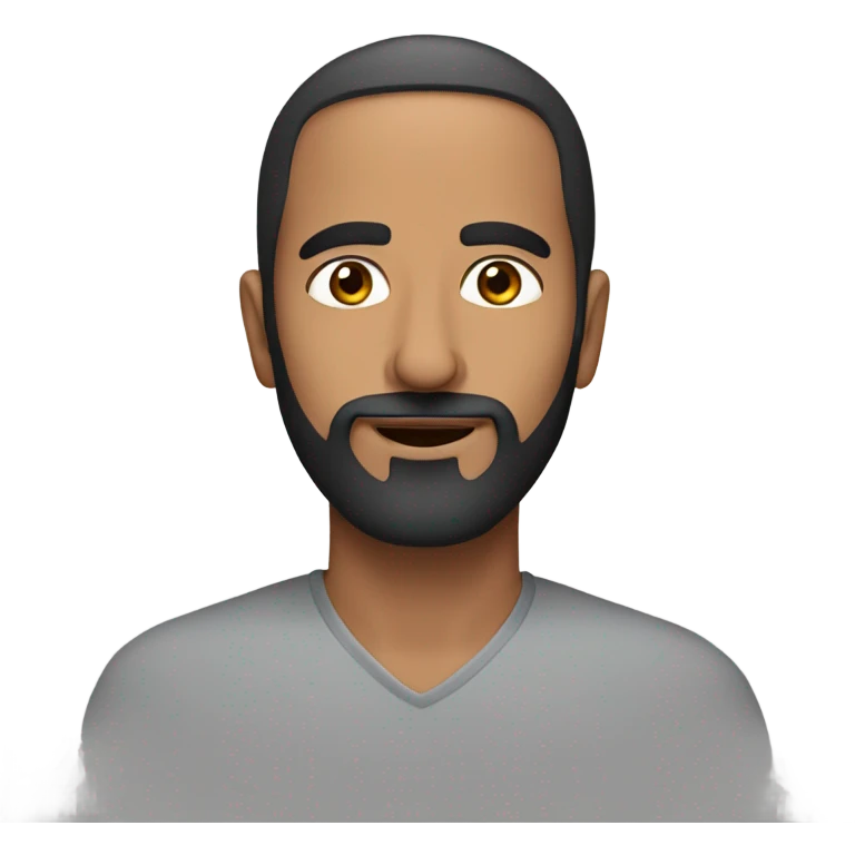 Arabic man with a little beard an age 42 years  emoji