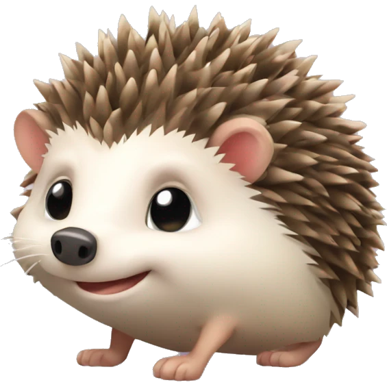 Cute hedgehog for Cryptocurrency emoji