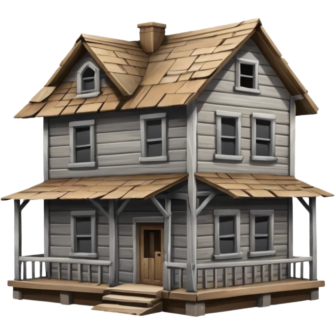 abandoned house emoji