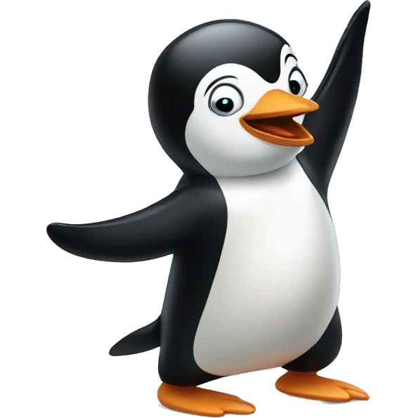 Dancing Penguin  emoji