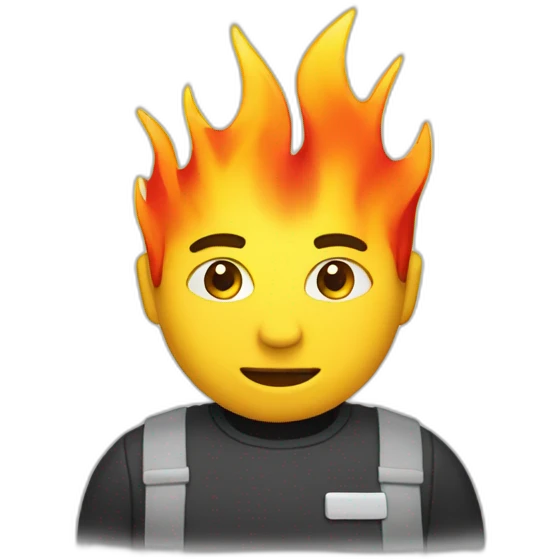 server-in-fire emoji
