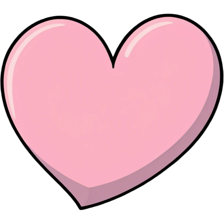pink heart emoji