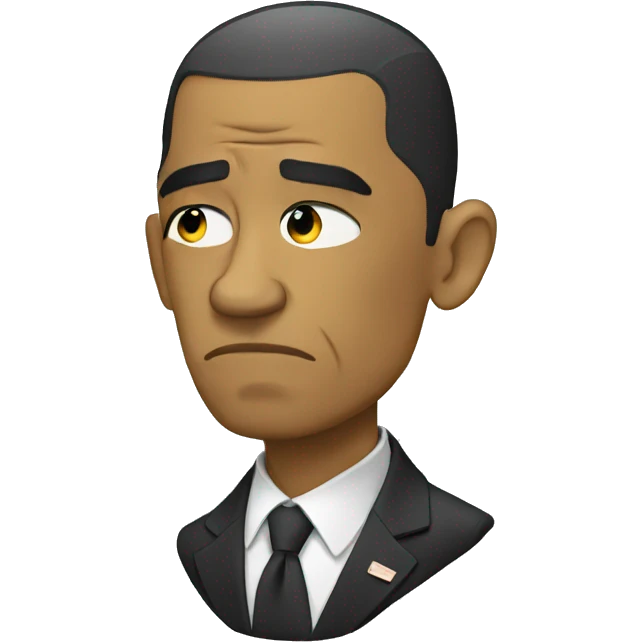 sad obama emoji