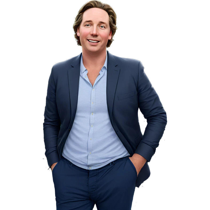 casual outdoor portrait of male emoji