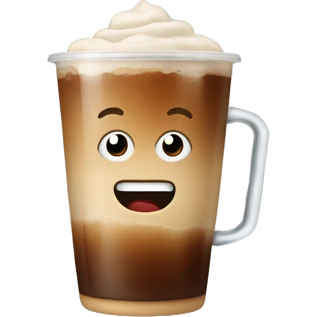 ice coffee emoji