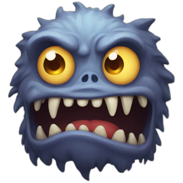 monster emoji