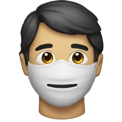 Masked man  emoji