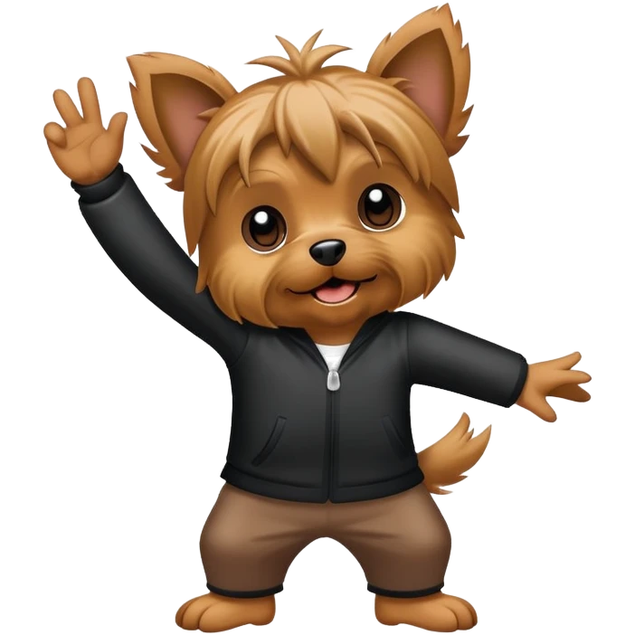 Yorky hitting the nae nae  emoji