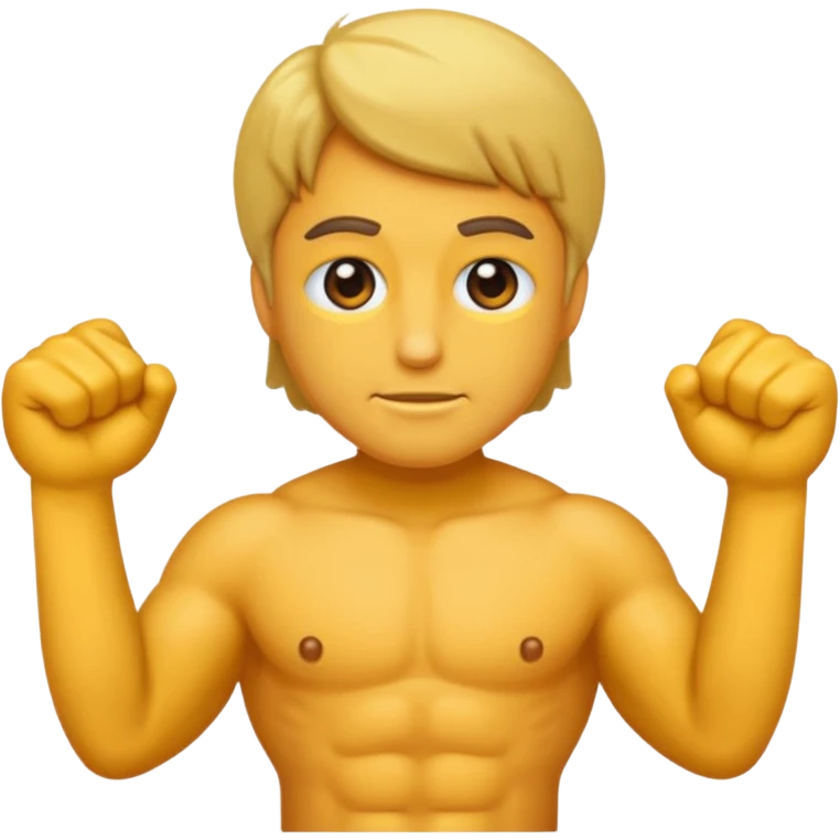Costas musculosas emoji