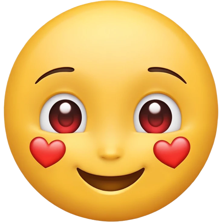 smiling face with heart eyes emoji