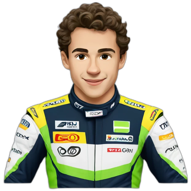 Lando Norris f1 beau emoji