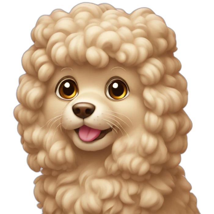 Roux bouclés emoji