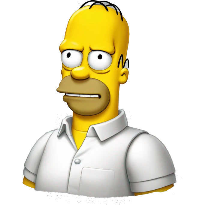 Homer simpson emoji