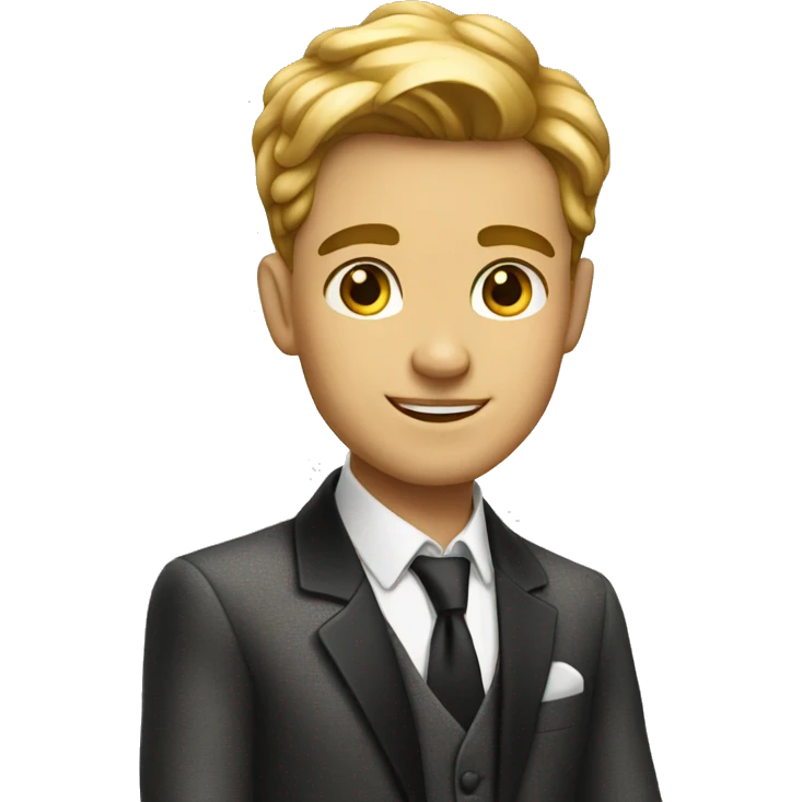 Rich boy emoji