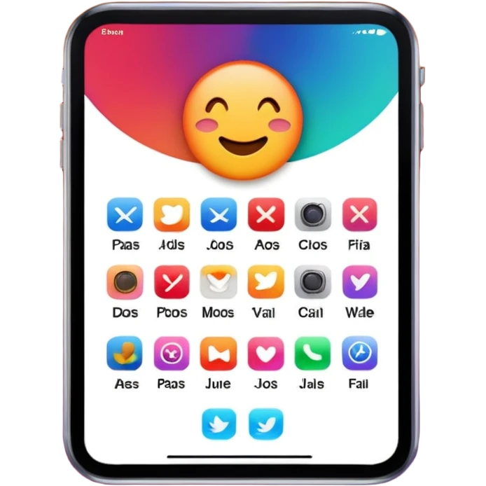 iPadOS 26 emoji