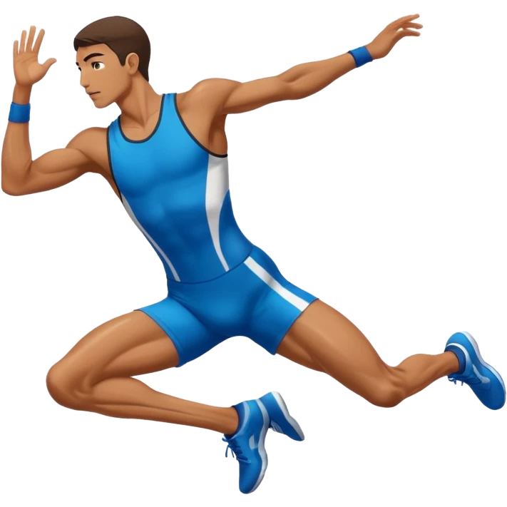 high jump  emoji