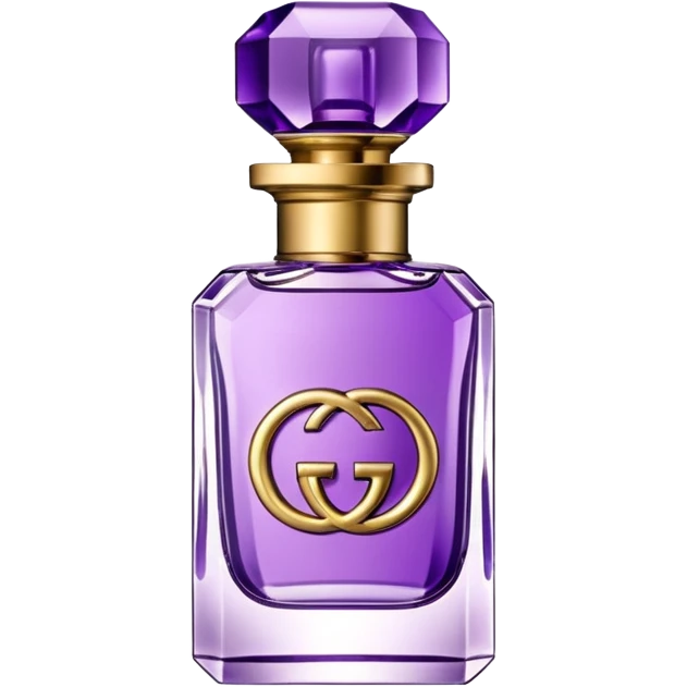 Purple gucci perfume  emoji