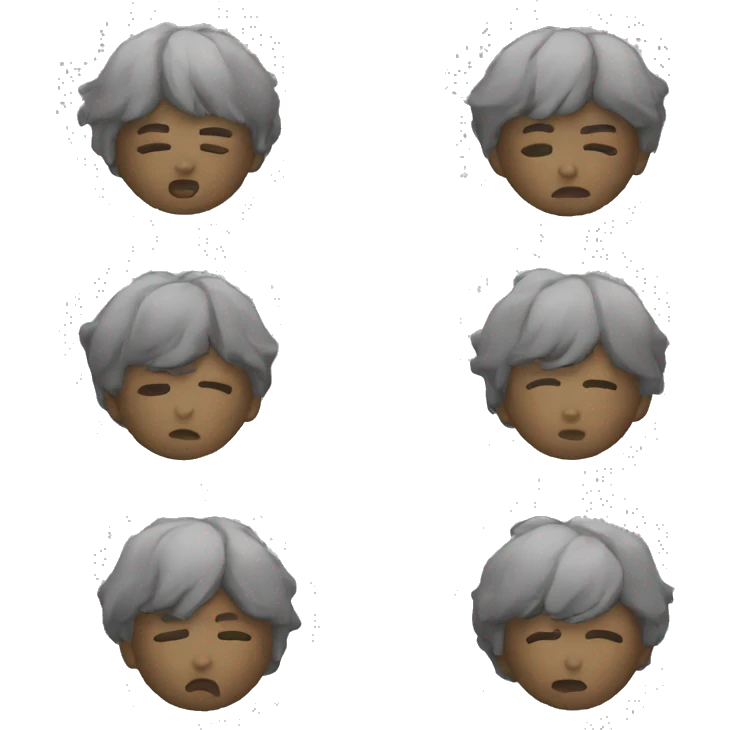 Tired from study emoji