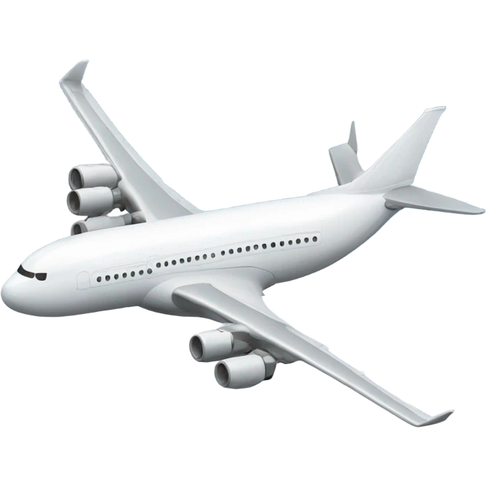 Airliner with wheels emoji