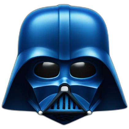 blue dark vador emoji