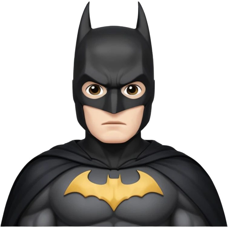 BatMan white skin emoji