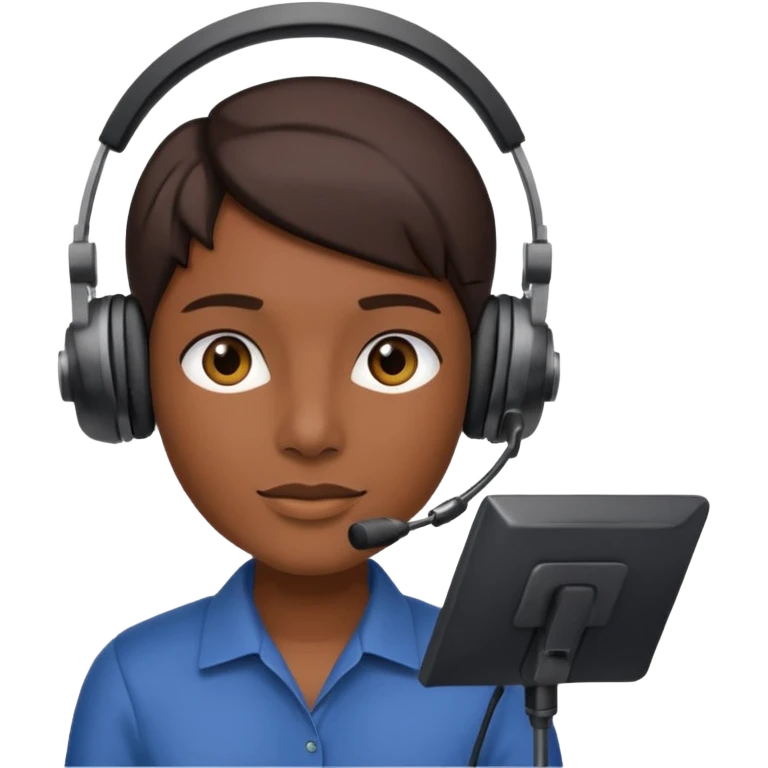 teleprompter operator from News channel emoji