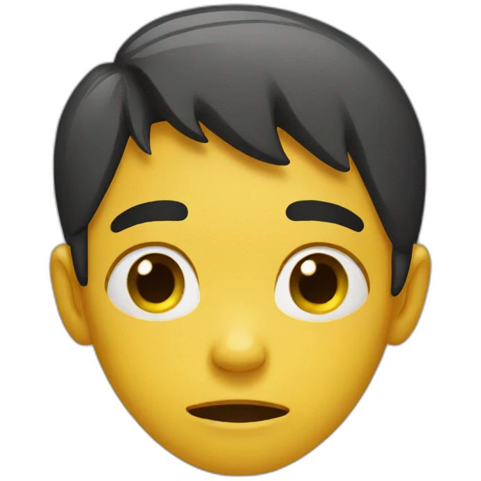 Crying boy emoji