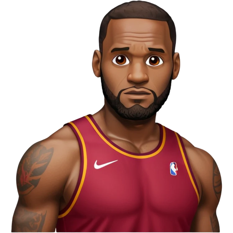 LeBrons veiny ahh dih emoji