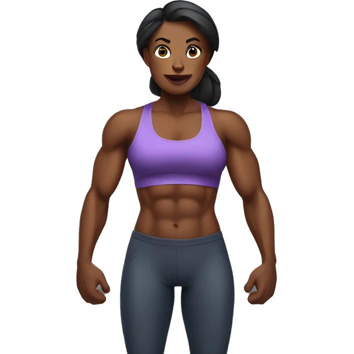 Muscle mommy emoji
