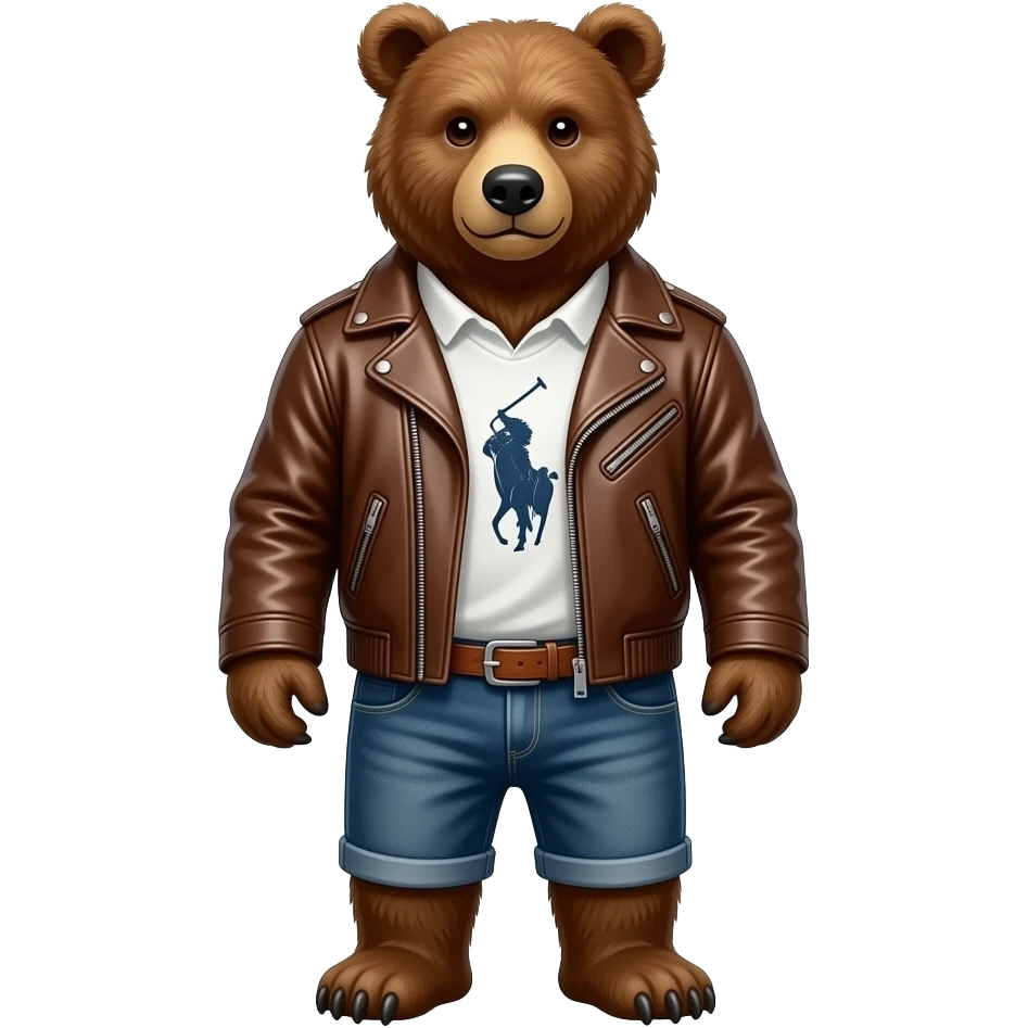 Ralph Lauren bear mix with James Pound emoji