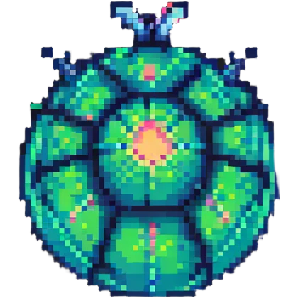 glowing neon bomb power up item emoji
