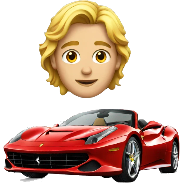 ferrari emoji