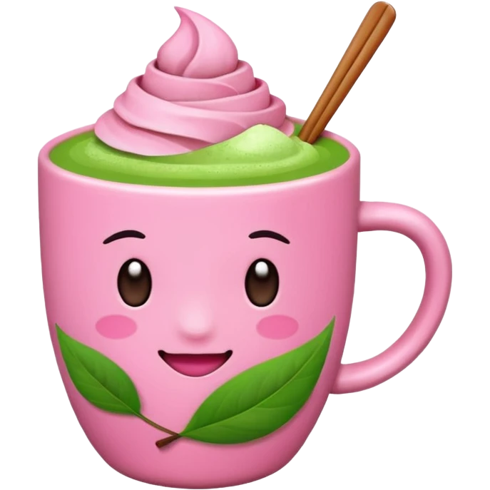 Pink Matcha emoji