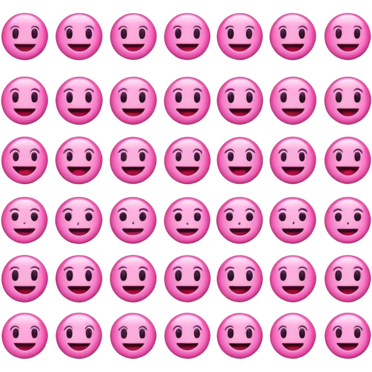 pink emojis emoji